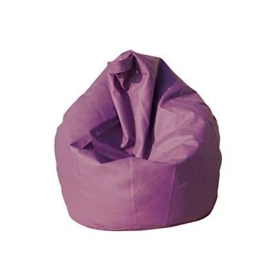 Abbildung von Eleganter Sitzsack, lila Farbe, Maße 80 x 120 cm