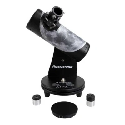 Abbildung von Celestron Signature Series Moon by Robert Reeves stellt EIN hervorragendes astronomisches Mondteleskop vor, Schwarz (22016)