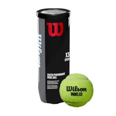 Abbildung von Wilson X3 Speed Tennisball, Herren, Größe: One Size, Gelb