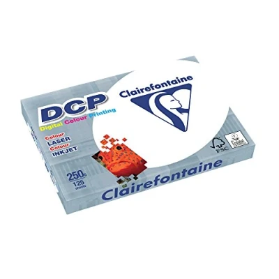 Abbildung von Clairefontaine Laser /Inkjetpapier DCP A4 210x297mm 250g/qm weiß VE=1
