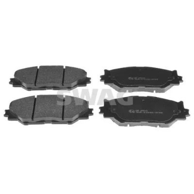 Abbildung von SWAG 33 10 5398 Bremsbelagsatz Vorderachse LEXUS: IS 2, 3, C