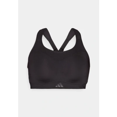 Abbildung von adidas Performance BRA Sportbh mit starker Stützkraft, Damen, Größe: XSxE G, Black