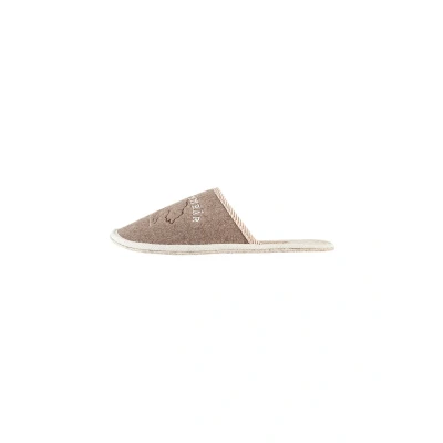 Abbildung von Adelheid Brummbär Herren Filzpantoffel Männergeschenk Made in Portugal im Geschenkkarton geliefert, Farbe:Taupe, Größe:42/43