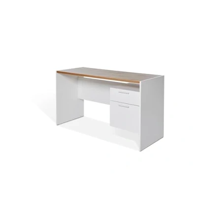 Abbildung von Jahnke Schreibtisch &quot;ML C 130&quot;, Breite 123,5 cm, wechselseitig montierbar