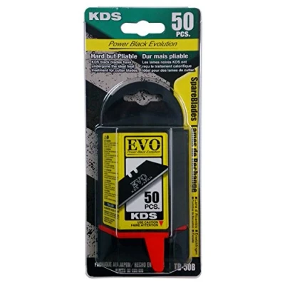 Abbildung von KDS knivblad trapez 60 mm EVO Schwarz 50stk.