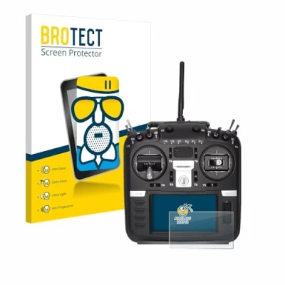 Abbildung von BROTECT Entspiegelungs Schutzglas für Radiomaster TX16S Mark II Schutz Folie Panzerfolie Glas Matt [Extrem Kratzfest 9H, Anti Reflex]