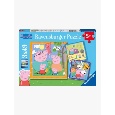 Abbildung von Ravensburger Puzzle Peppa Wutz 3x49 Teile