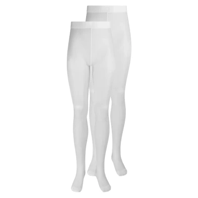 Abbildung von Ewers 2 PACK Strumpfhose für Kinder, Größe: 110 116, Weiß