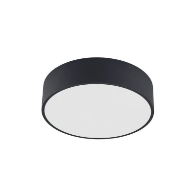 Abbildung von Arcchio LED Deckenlampe Noabelle, Ø 40 cm, schwarz, Metall