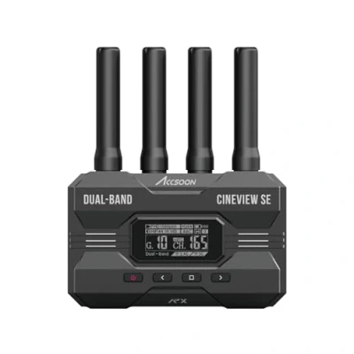 Abbildung von Accsoon CineView SE Wireless Empfänger Only SDI &amp; HDMI Dualband Technologie 2.4GHz 5GHz 1200ft/50ms FHD, Arbeiten Sie mit HE, SE(Empfänger only)