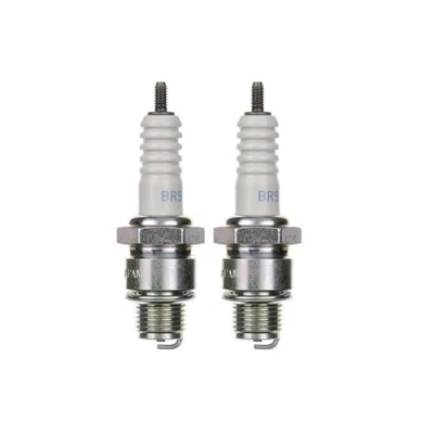 Abbildung von 2x Zündkerze BR9HS Zündkerzen Set 2 Stück für Roller Scooter Motorroller kompatibel WR2AC W27FSR