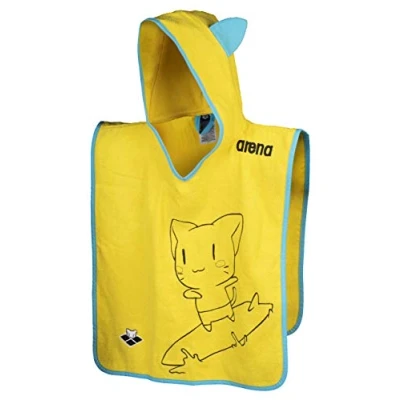 Abbildung von ARENA Unisex Baby Friends Poncho Kids Robe, Yellow, Einheitsgröße EU