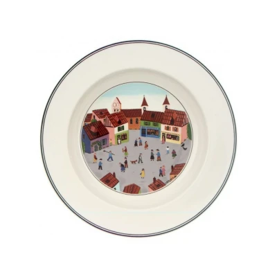 Abbildung von Villeroy &amp; Boch Design Naif Suppenteller Dorf 21 cm