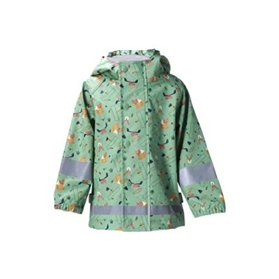 Abbildung von Sterntaler Regenjacke / wasserabweisende Jacke für Kinder, Größe: 122, Green