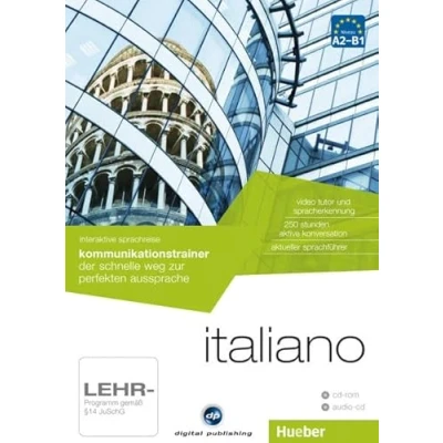 Abbildung von interaktive Sprachreise kommunikationstrainer italiano: Der schnelle Weg zur perfekten aussprache / Paket: 1 CD ROM + Audio CD: ... (Interaktive digital publishing)
