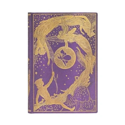 Abbildung von Paperblanks Violet Fairy Lang’s Books Mini Lined Elastic Band Closure 85 Gsm