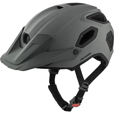 Abbildung von ALPINA CROOT MIPS Leichter, Robuster &amp; Optimal Belüfteter Enduro Fahrradhelm Mit Fliegennetz Für Erwachsene, coffee grey matt, 57 62 cm