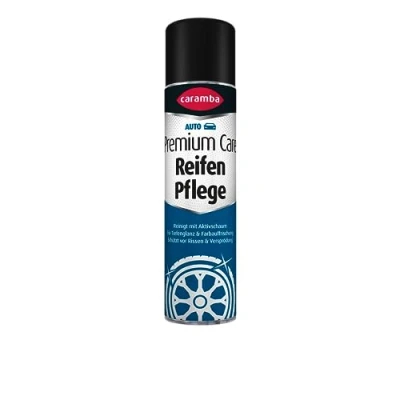 Abbildung von Caramba Premium Care Reifenpflege (400 ml) Reinigung &amp; Schutz von Reifen in einem Arbeitsgang Auto Reiniger schützt vor Rissen und Versprödung sorgt für Farbauffrischung