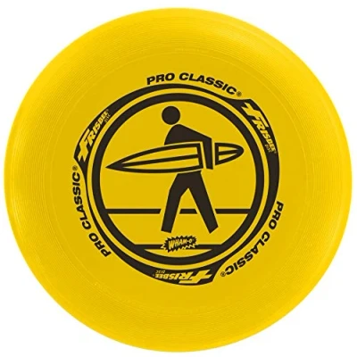 Abbildung von Wham O Frisbee Pro Classic yellow gelb 25,5cm