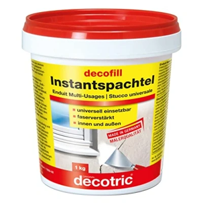 Abbildung von decotric® Spachtelmasse Decotric Decofill Instantspachtel 1 kg