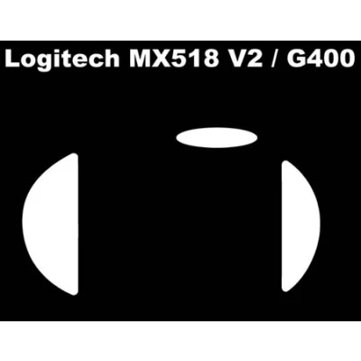 Abbildung von Neu Corepad Skatez Ersatz Maus Füße für Logitech G400 / Mx518(v2)