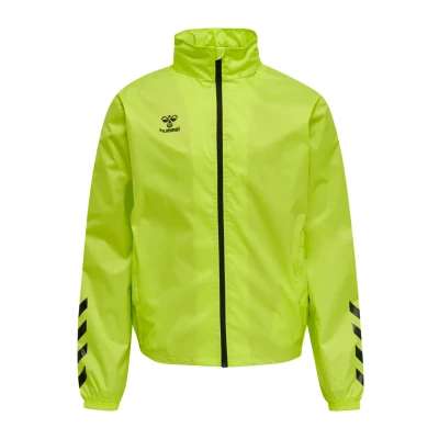 Abbildung von Hummel CORE XK Spray Regenjacke / wasserabweisende Jacke, Größe: Large, Lime popsicle