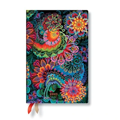 Abbildung von Moonlight (Olena’s Garden) Mini Verso Dayplanner 2023: Hardcover, Layout, 100 gsm, elastic closure