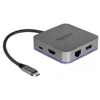 Abbildung von Delock USB Typ C Dockingstation für Mobilgeräte 4k HDMI, HUB, SD, PD 3.0