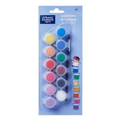 Abbildung von Lefranc Bourgeois 807312 Acrylfarbe, Mehrfarbig, 60 ml (Pack of 1)