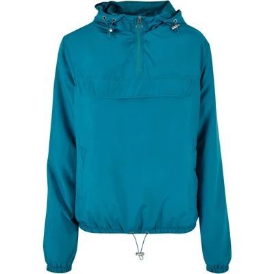 Abbildung von Urban Classics Basic Windbreaker, Damen, Größe: Medium, Watergreen