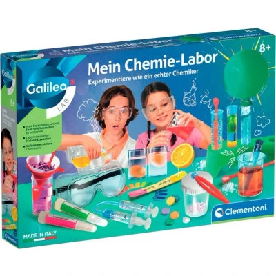 Abbildung von Clementoni® Experimentierkasten Galileo Lab, Mein Chemie Labor, Made in Europe