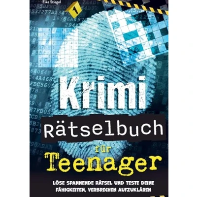 Abbildung von Krimi Rätselbuch für Teenager: Löse spannende Rätsel und teste deine Fähigkeiten zur Aufklärung von Verbrechen