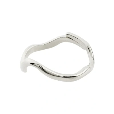 Abbildung von Pilgrim Alberte Adjustable Stackable Ring, Damen, Größe: One Size, Silver plated