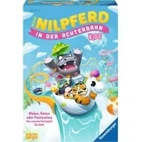 Abbildung von Ravensburger DAS Nilpferd IN DER Achterbahn Brettspiel für Kinder, Größe: One Size, Mehrfarbig