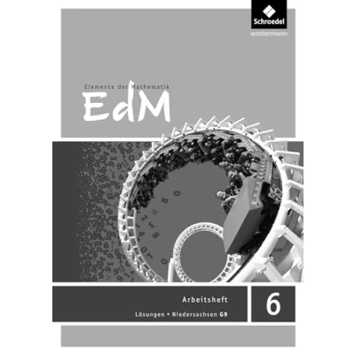 Abbildung von Elemente der Mathematik SI Ausgabe 2015 für Niedersachsen G9: Lösungen Arbeitsheft 6