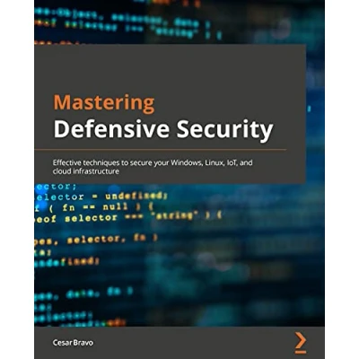 Abbildung von Mastering Defensive Security: Effective techniques to secure your Windows, Linux, IoT, and cloud infrastructure
