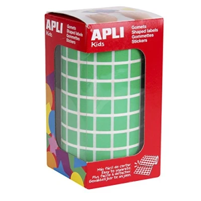 Abbildung von APLI Kids quadratisch 10 mm cuadrado grün