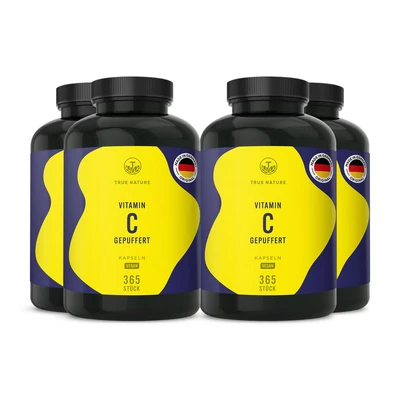Abbildung von Vitamin C gepuffert
