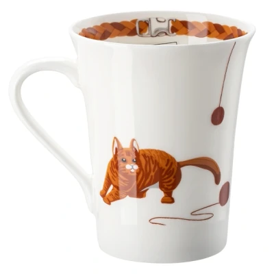 Abbildung von Hutschenreuther My Mug Katze Hauskatze Becher mit Henkel 0,4 l