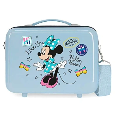 Abbildung von Disney Enjoy Minnie Icon Anpassungsfähiger Schönheitsfall Blau 29x21x15 cms ABS