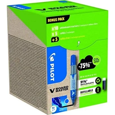 Abbildung von PILOT V Board Master Whiteboard Marker Set 2.0 5.0 mm Blau