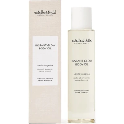 Abbildung von Estelle &amp; Thild Vanilla Tangerine Instant GLOW BODY OIL Körperöl, Damen, Größe: 100 ml,