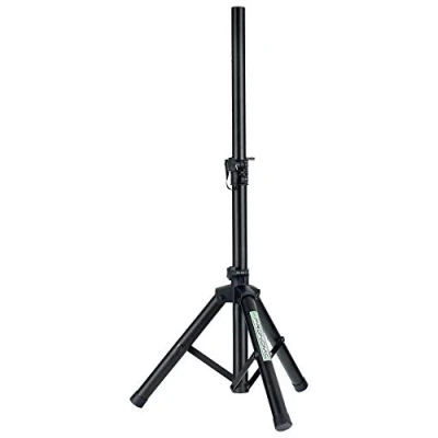 Abbildung von Pronomic Boxenstativ Niedriger Monitor Ständer aus Stahl Lautsprecherständer, (Höhenverstellbar, 1 tlg., Belastbarkeit bis 50 kg, Ideal für Linienstrahler, Akustik Verstärker)