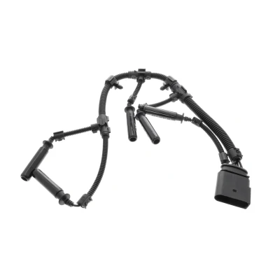 Abbildung von VEMO V10 83 0118 Reparatursatz, Kabelsatz Glühkerzenseitig mit Steckhülsengehäuse Kabel