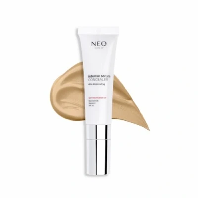 Abbildung von NEO MAKE Up Intense Serum​ Concealer Beauty Highlighter Augenringe Augenpflege Glow Augenroller Cooler Augencreme gegen Color Corrector 03 Natural