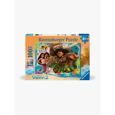 Abbildung von Ravensburger Puzzle 100 Teile Kinder XXL Disney Vaiana 2 Aufbruch in neue Welten, Puzzleteile