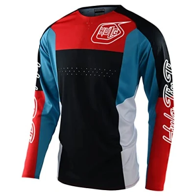 Abbildung von Radfahren Jersey Herren Mountainbike Motocross Langarm MTB T Shirt,Shirt Downhill Fahrrad Schnelltrocknend (Color 14,XXL)