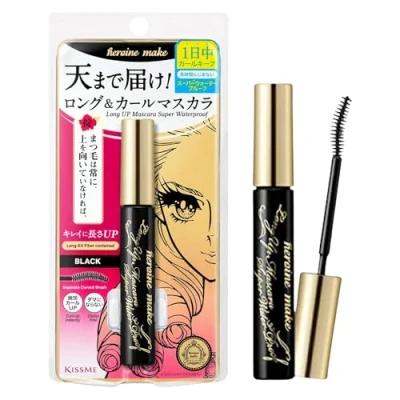 Abbildung von KISSME HEROINE MAKE Long UP Mascara Super Waterproof WP 01 Black with Lengthening Fiber for Even and Curl