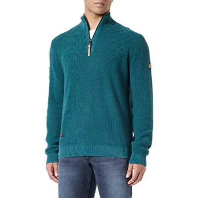 Abbildung von camel active Herren 409585/8K12 Pullover, Petrol, L