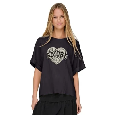 Abbildung von ONLY Kurzarmshirt &quot;ONLLUCY LIFE S/S LEO TOP CS JRS&quot;